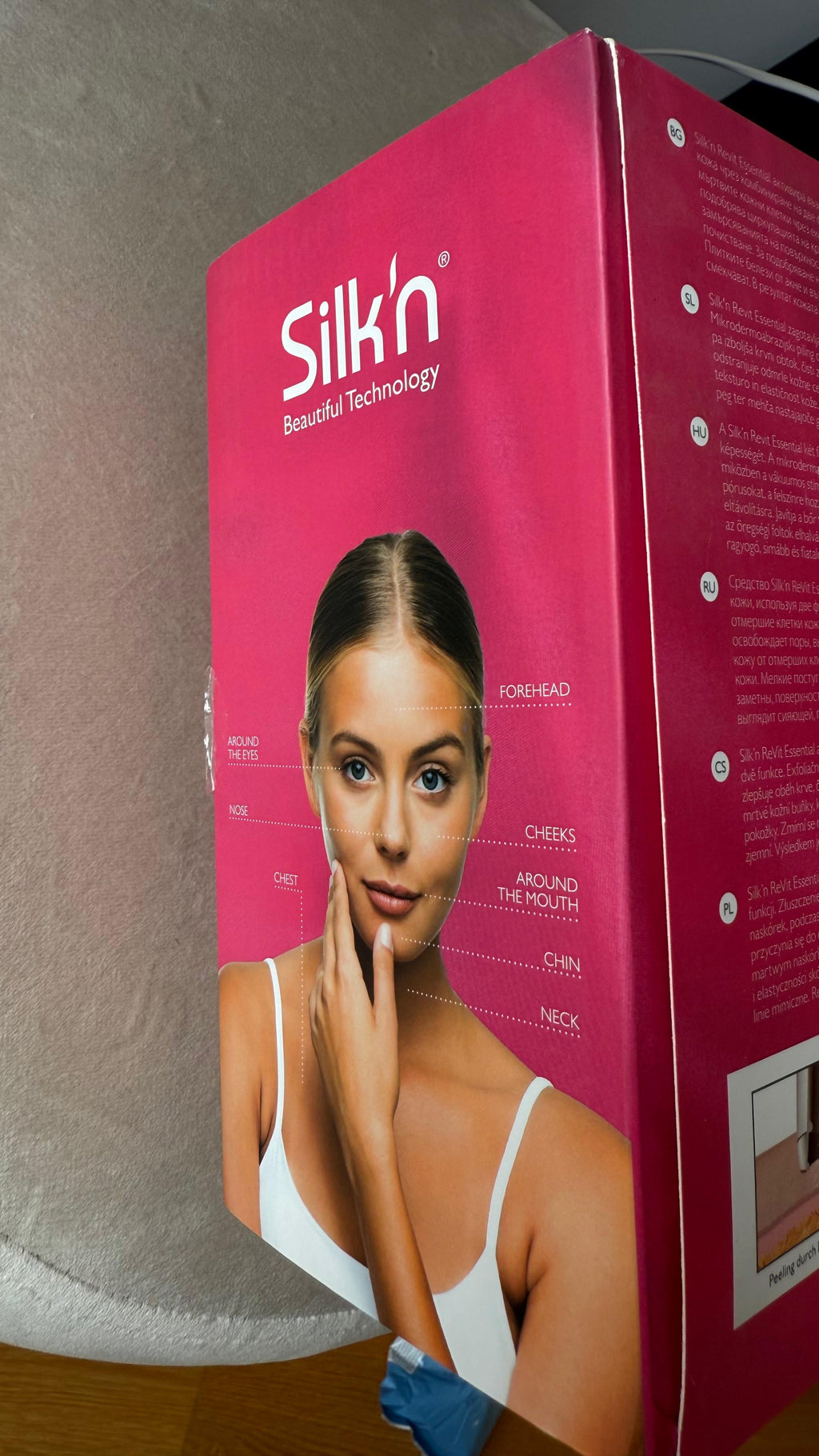 Silk’n ReVit Essential Microdermabrasion Diamantpeeling Weiß | Sehr Gut | Boxed