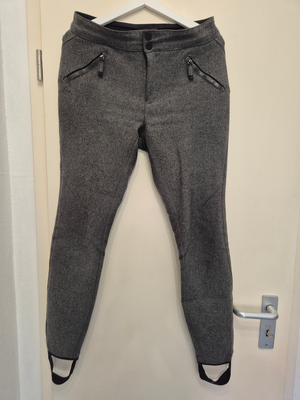 Frauenschuh Noemi Women’s Ski Pants 2/EU36 Dark Grey Wool Blend Used