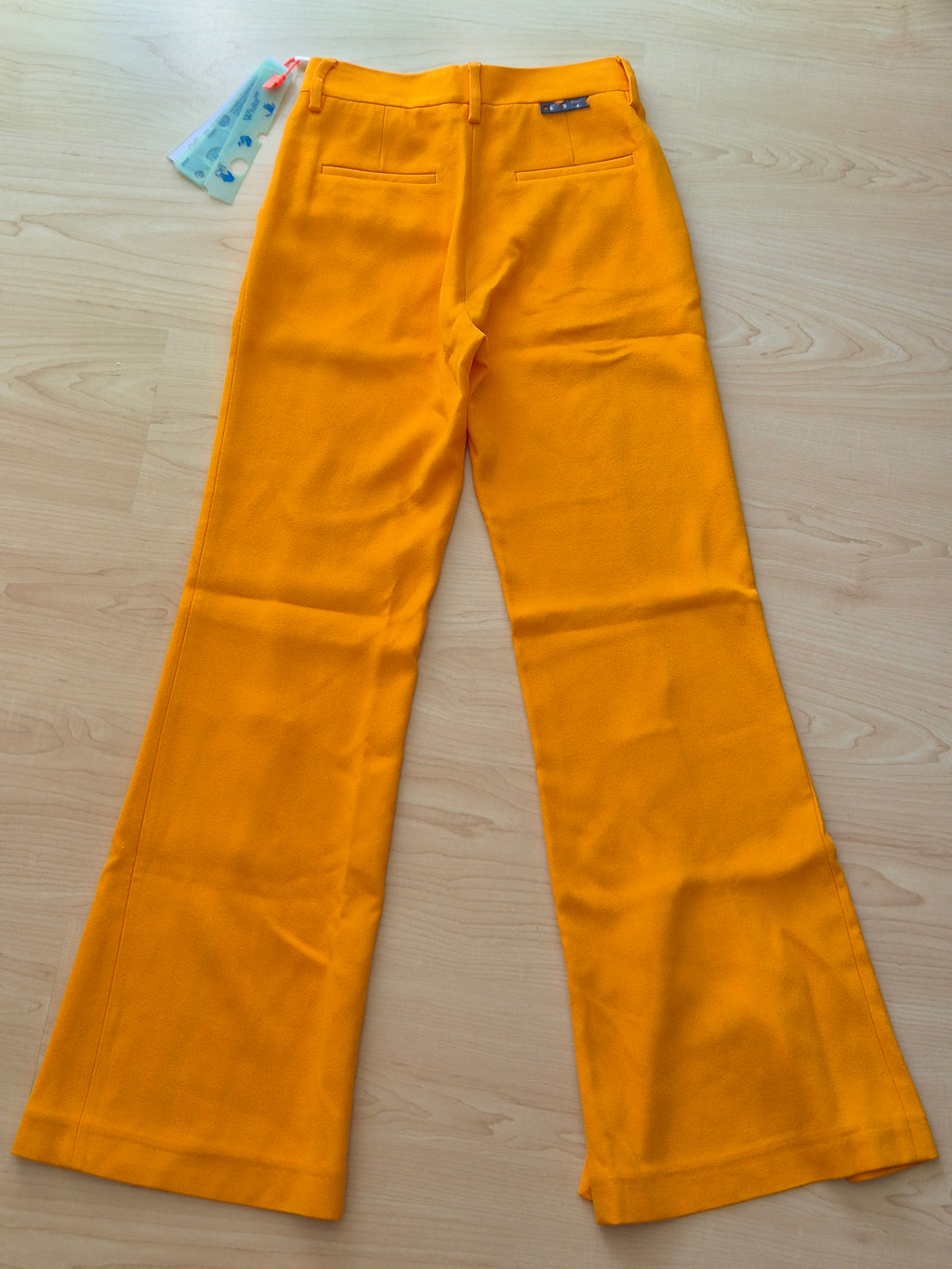 Off-White™ Split-Flared Hose Orange Gr. 38 Neu mit Etikett