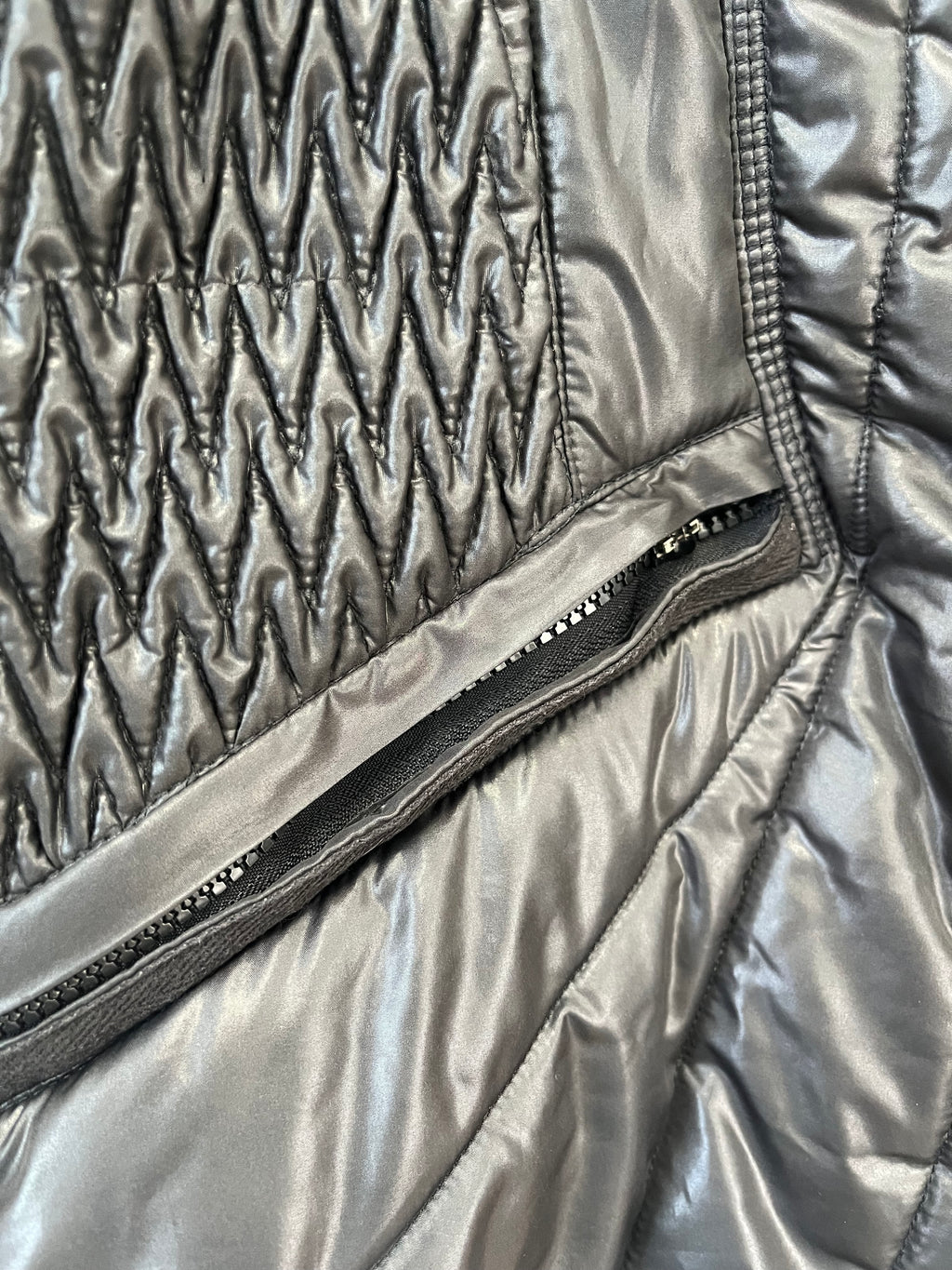 WINDFIELD COLLECTION Steppjacke Damen – Schwarz, Gr. 42, Guter Zustand