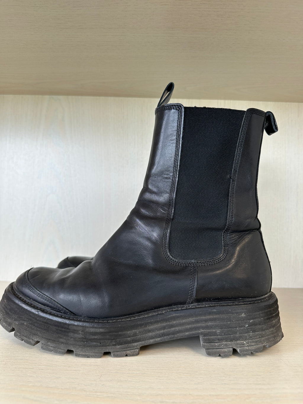 Kennel & Schmenger Leather Chelsea Boots, Black, EU 38, Good Condition