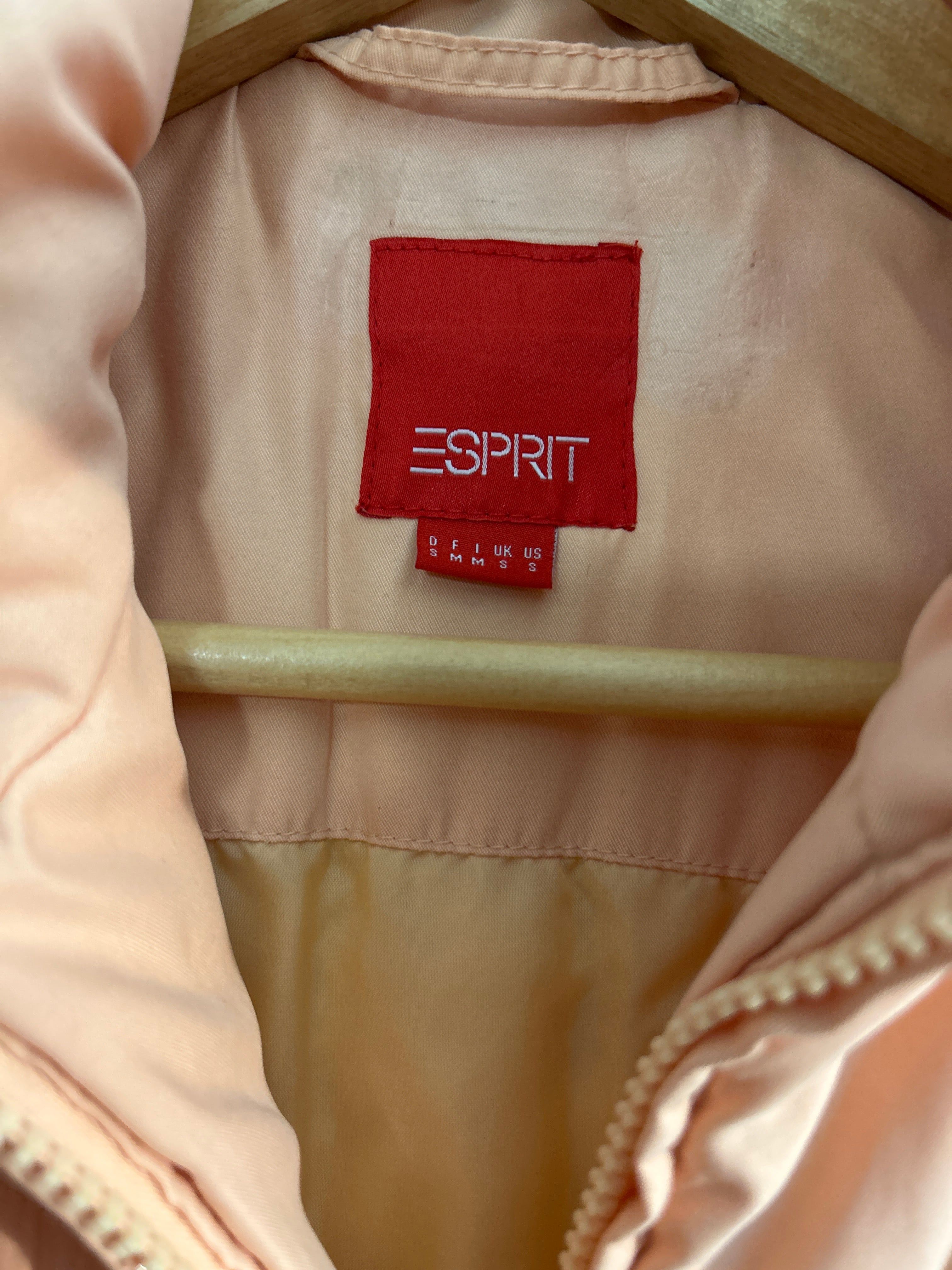Esprit Steppweste, S, Pfirsich – sehr guter Zustand, Flecken vorhanden