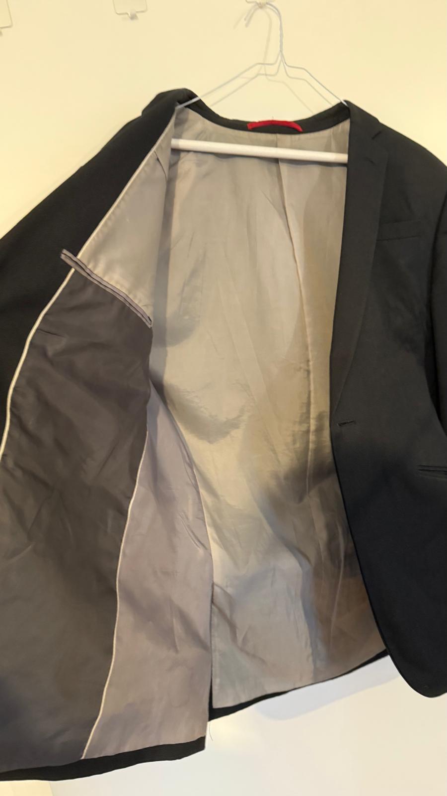 M&S Limited Collection Black Blazer, Super Slim Fit, Size L | Good Condition