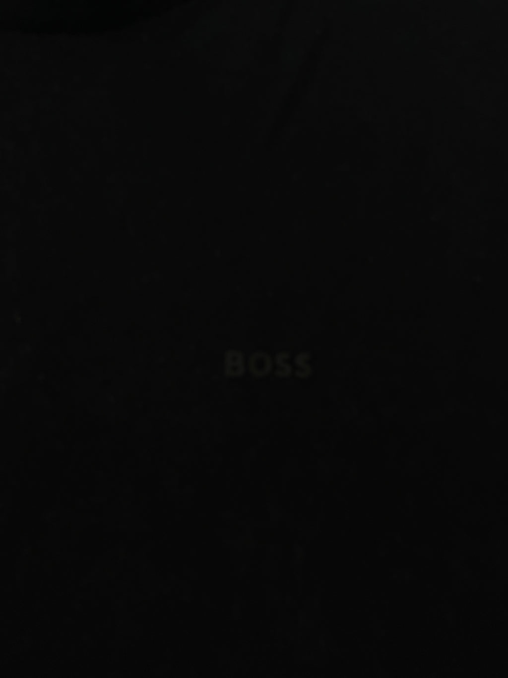 HUGO BOSS Classic Crew Neck T-Shirt – Black, Size M, Very Good Condition