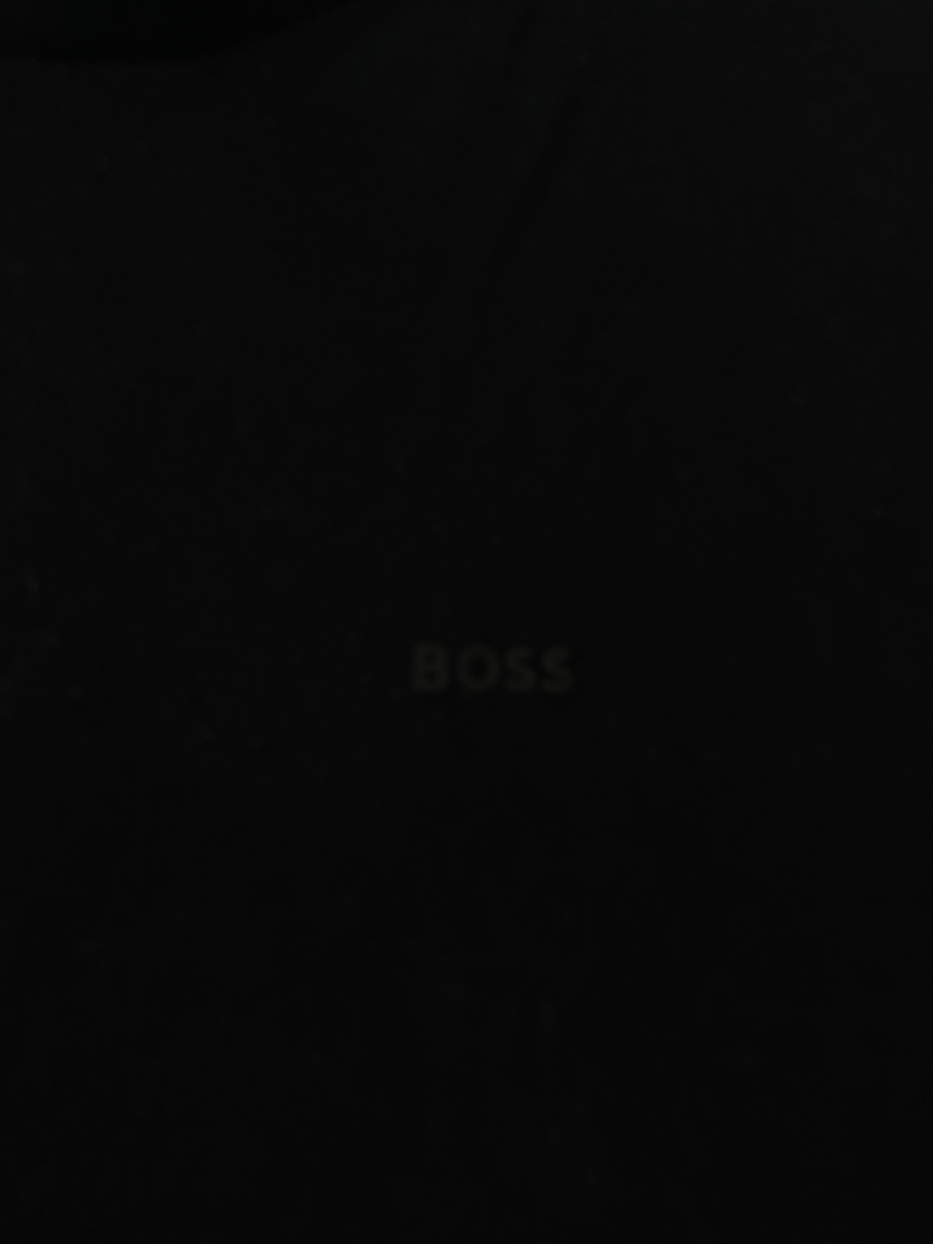 HUGO BOSS Classic Crew Neck T-Shirt – Black, Size M, Very Good Condition