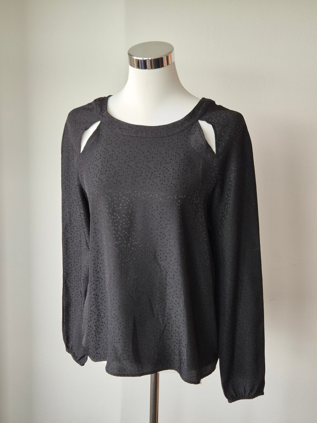 Rich & Royal Blouse 1708-706 – Black, Size 38, Very Good Condition