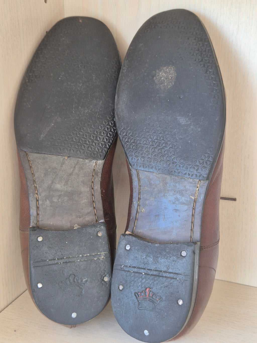 Zara Man Derby braun Leder EU 44 UK 10 – klassisch smart gebraucht