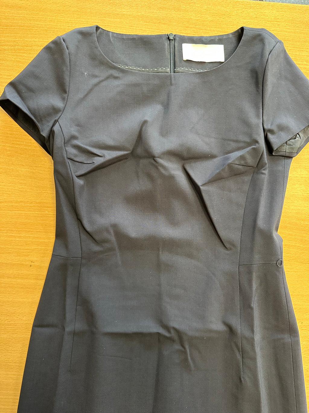 Hugo Boss Dillya Sheath Dress, Size 32, Black, Like New