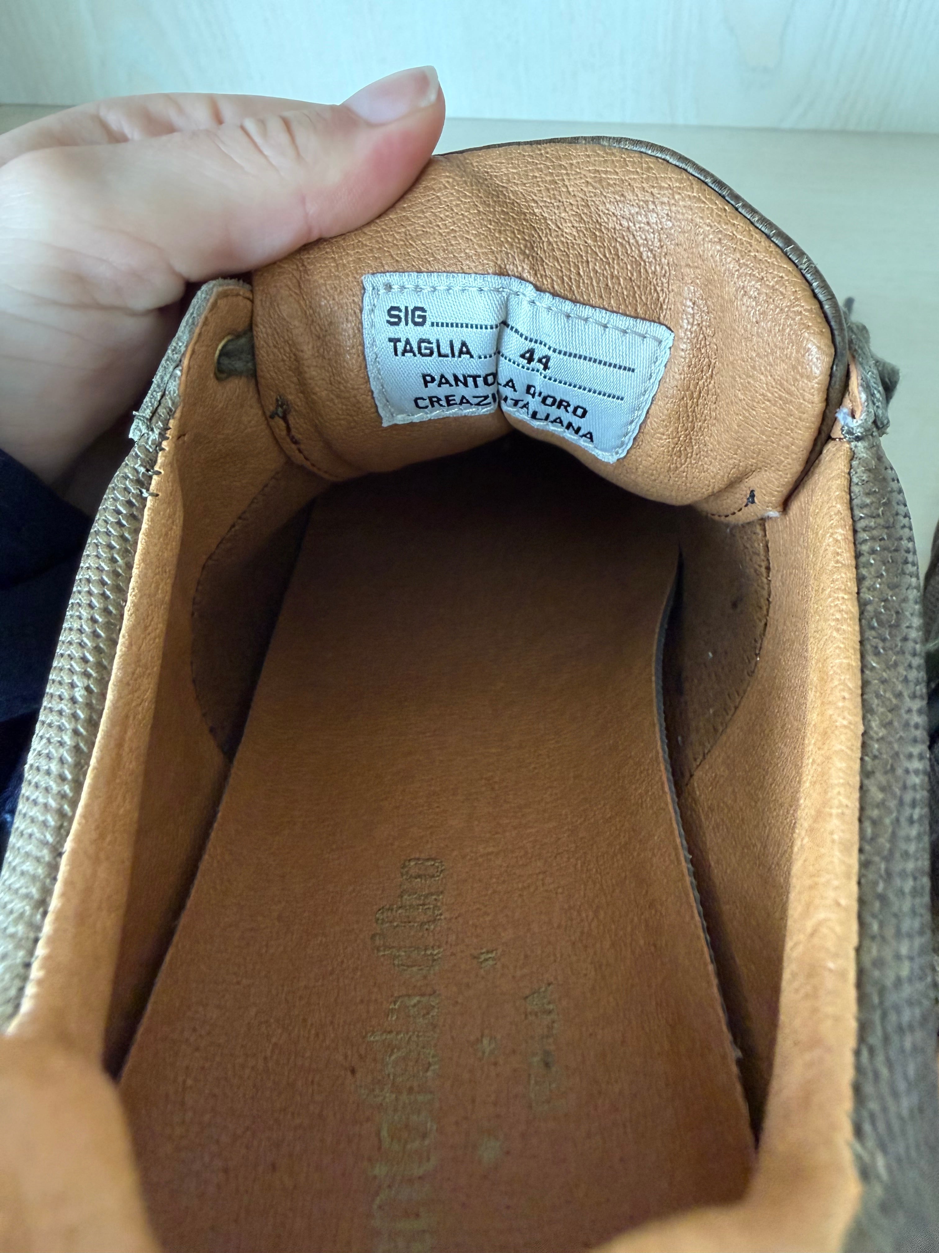 Pantofola d’Oro Imola Sneakers – Brown, EU 44, Very Good Condition