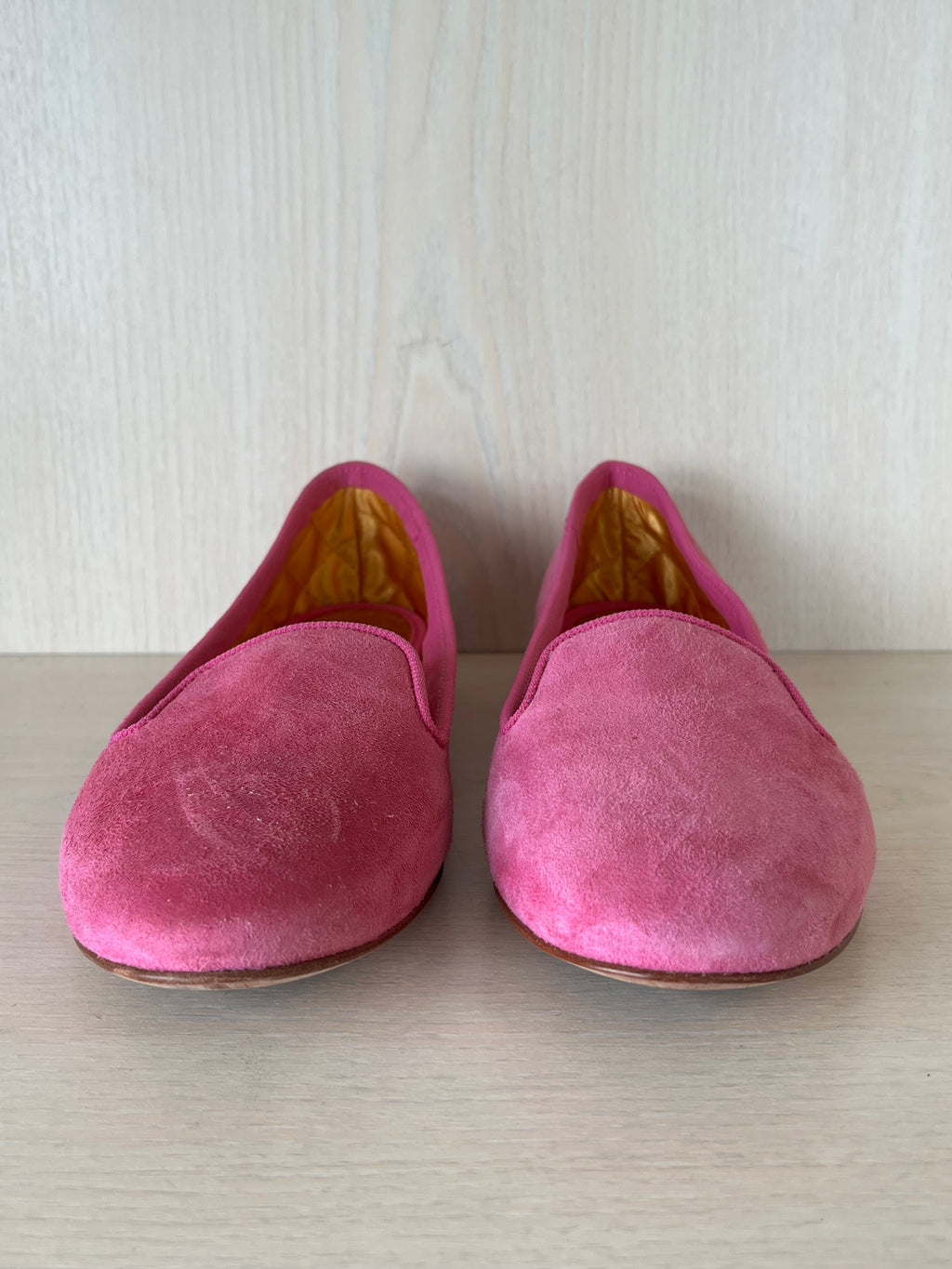 Florens pink suede ballet flats, EU 39, good condition