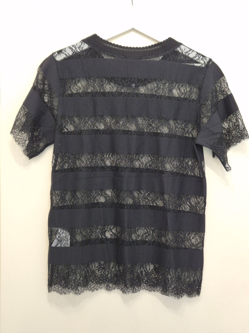 Claudie Pierlot TONIGHT Lace Top Black Size 1 (EU S) Like New