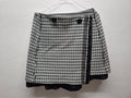 Dorothee Schumacher Plaid Tweed Minirock, Gr. M, Schwarz/Weiß, Sehr gut