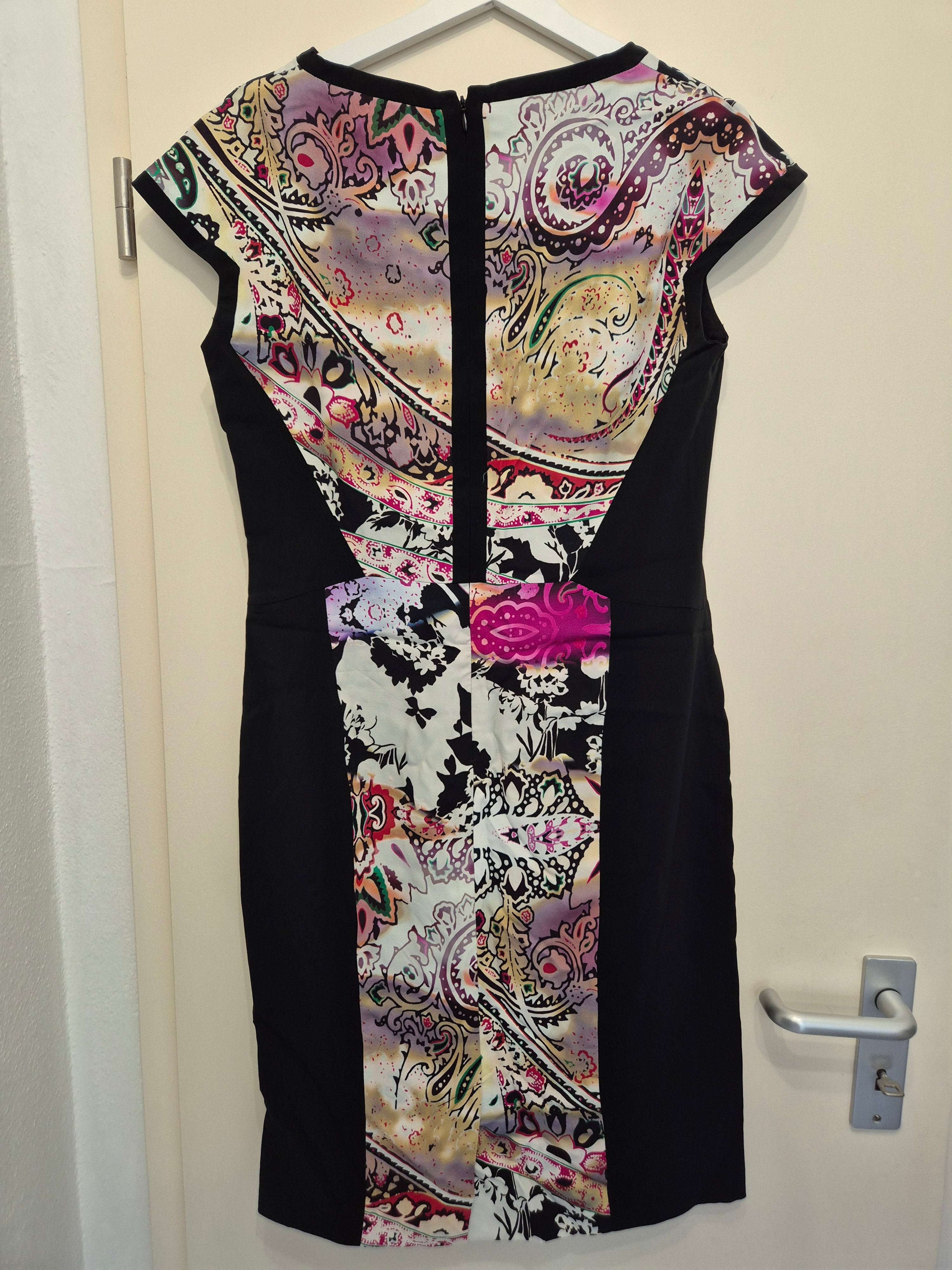 Etro Kleid Floral/Paisley Panel IT 48 (EU 44) Multicolor – Sehr guter Zustand