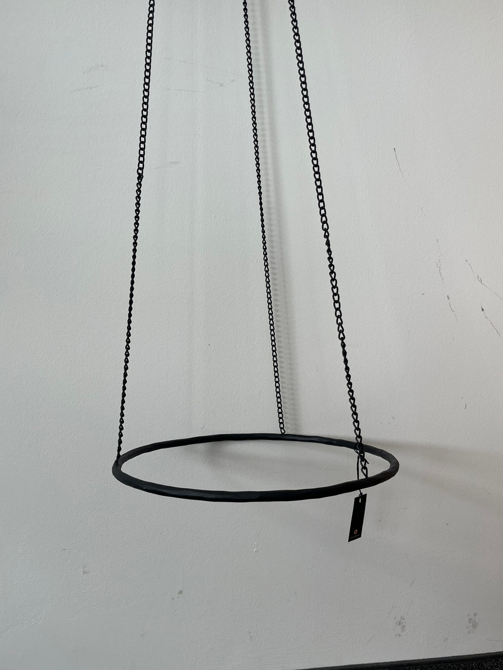 House Doctor Deco Ring Nicky Black Metal Hanging Ring Ø35cm Like New