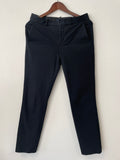 Polo Ralph Lauren Damen Hose Schwarz Gr. 4 Woll-Seide Sehr Gut