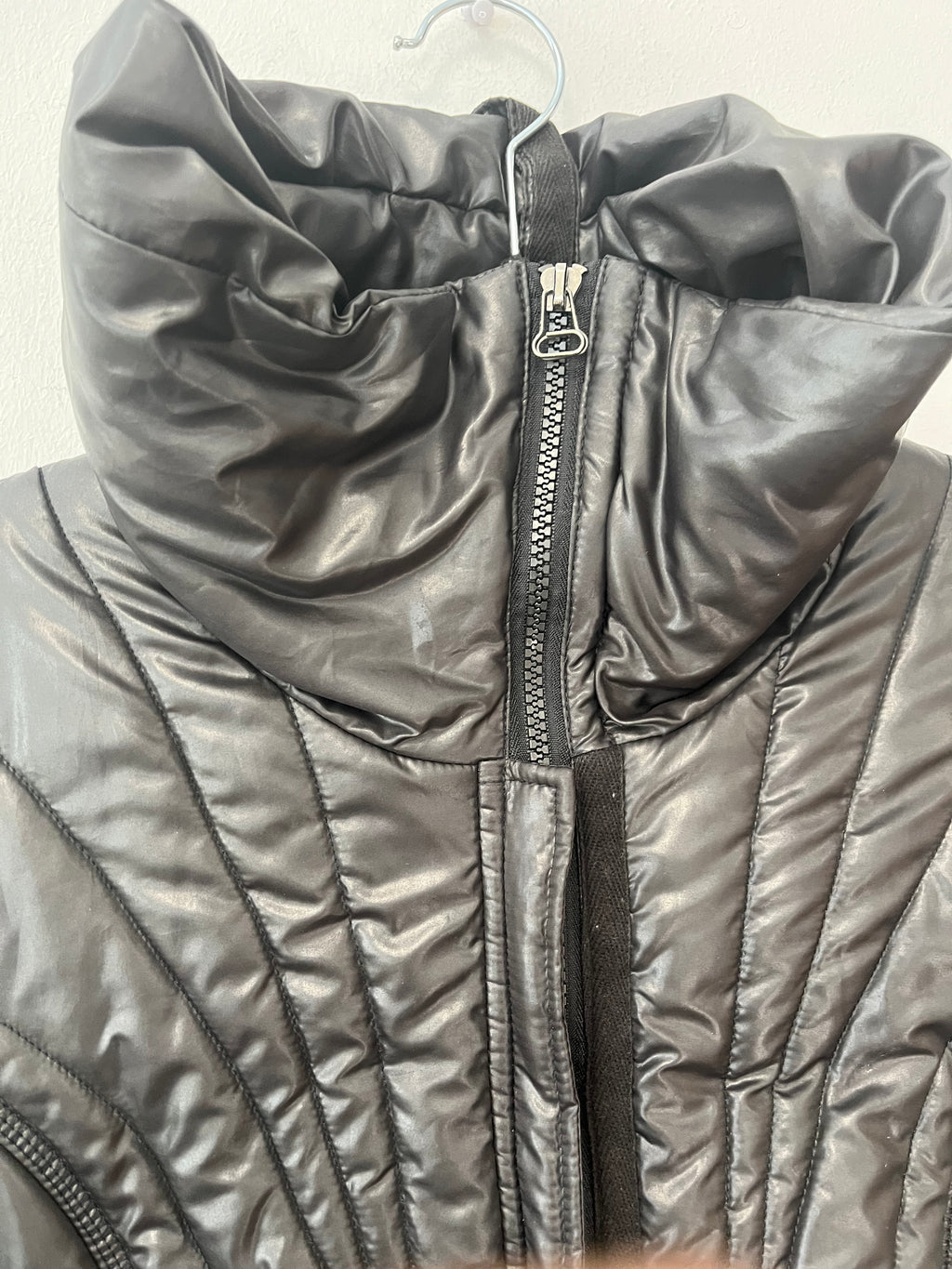 WINDFIELD COLLECTION Steppjacke Damen – Schwarz, Gr. 42, Guter Zustand