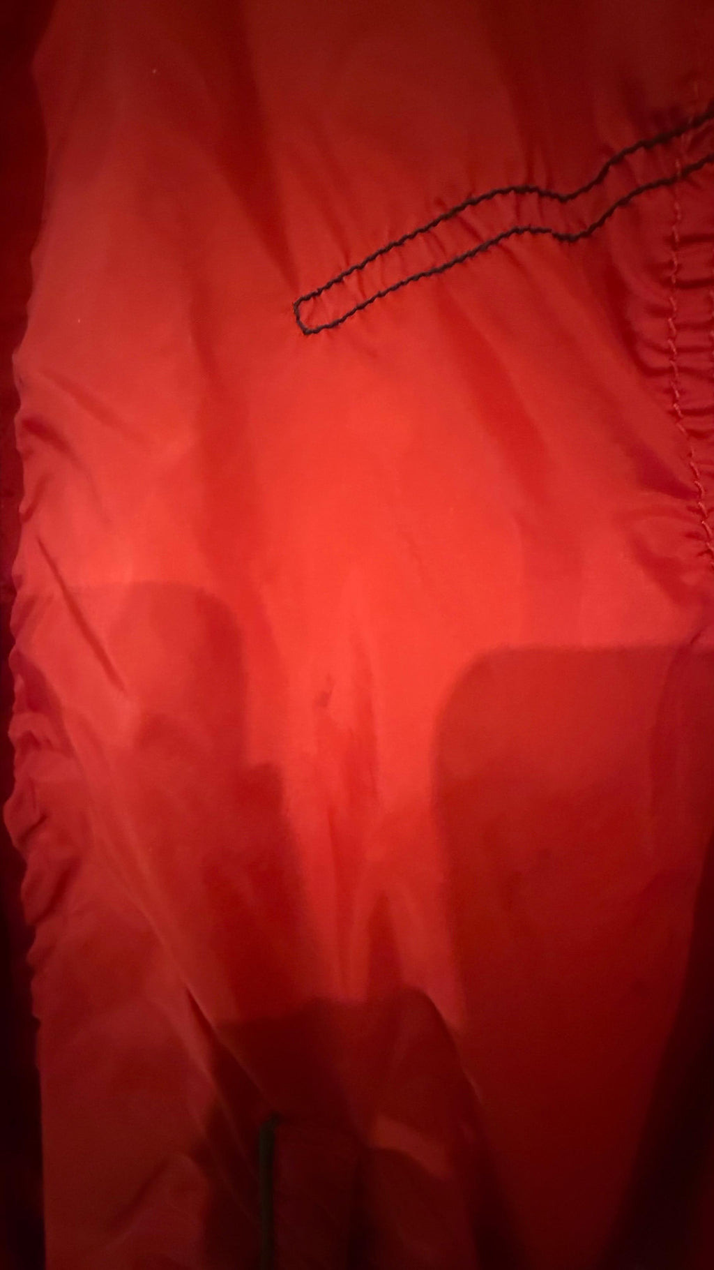 Tommy Hilfiger Heritage Windbreaker Bomberjacke Rot Gr. M Zustand Mangelhaft