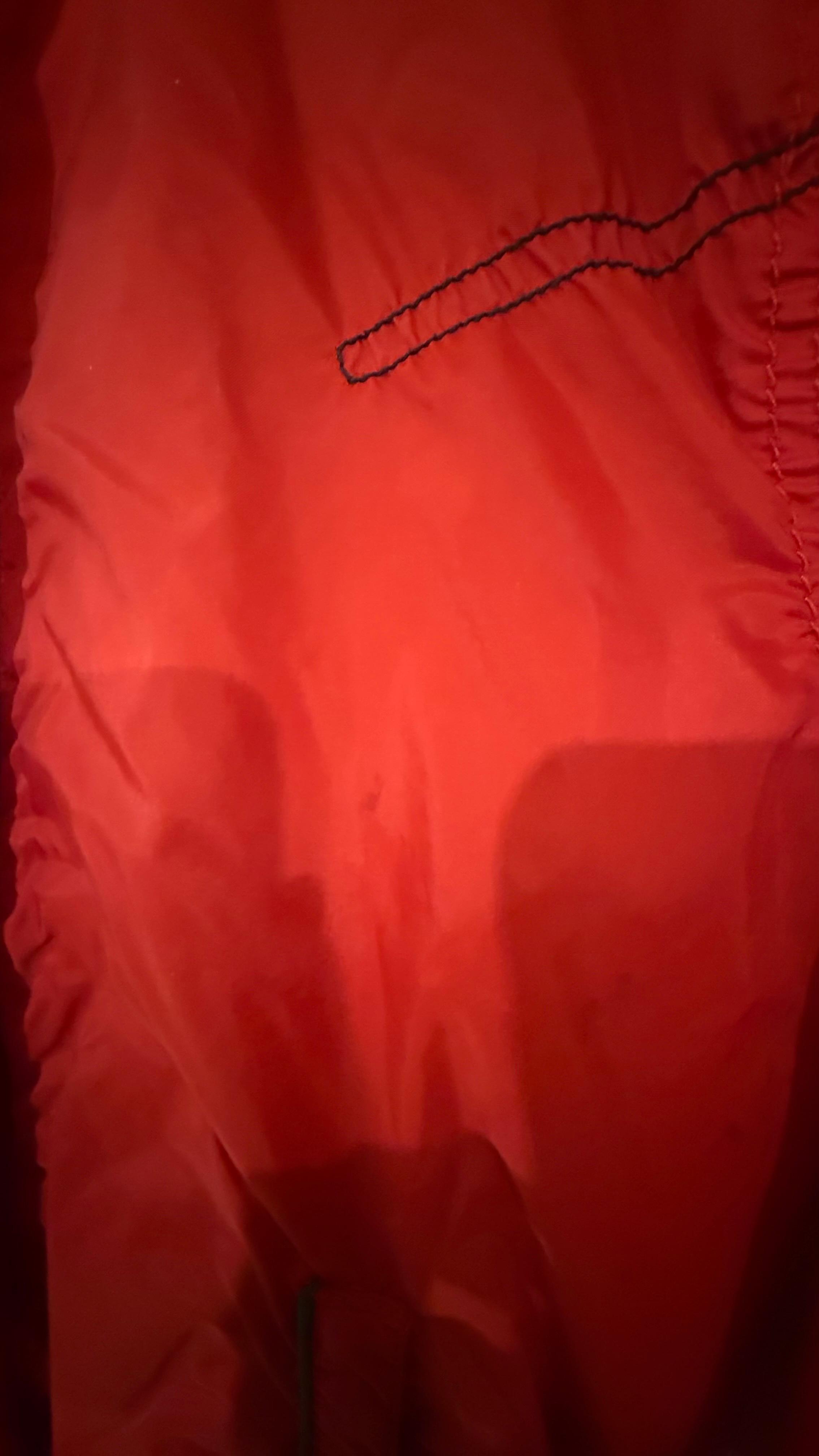 Tommy Hilfiger Heritage Windbreaker Bomberjacke Rot Gr. M Zustand Mangelhaft