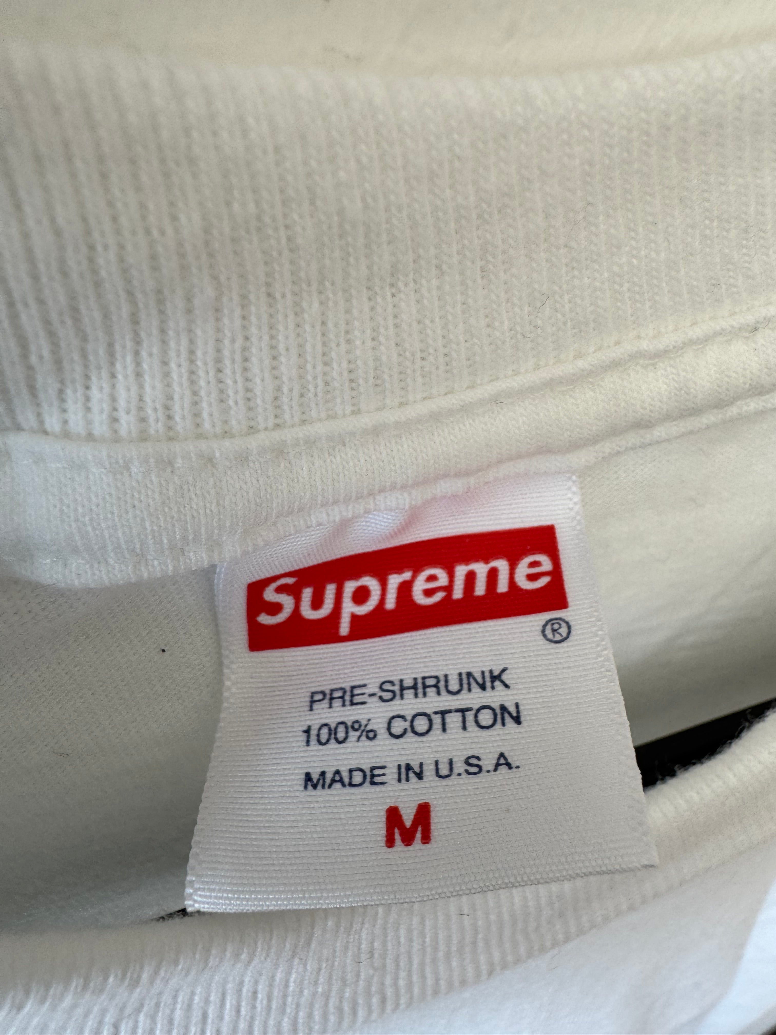 Supreme Box Logo Tee „Berlin / Alles Gute“ – Weiß, Größe M, wie neu