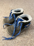 Richter Charly 2 Winterstiefel – Grau/Blau, Gr. 23, guter Zustand