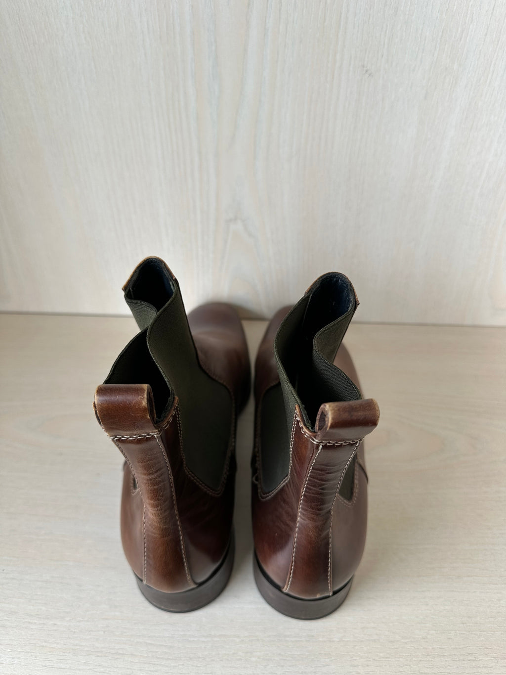 Tommy Hilfiger Comfort Tambo Chelsea Boots EU 42 Tan Leder, guter Zustand