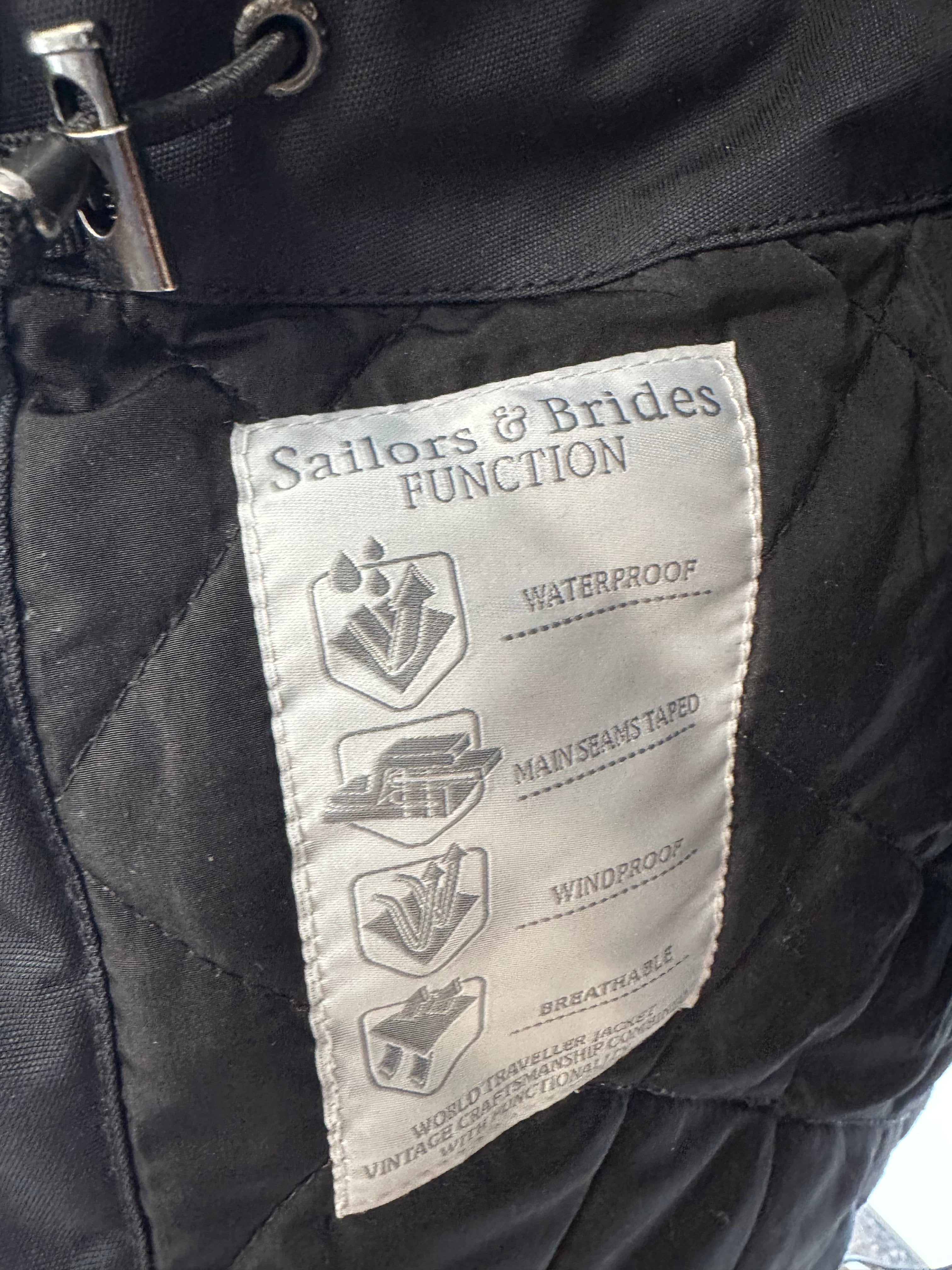 Sailors & Brides Elexir Field Jacket – Dunkelblau, Größe S, Sehr Gut
