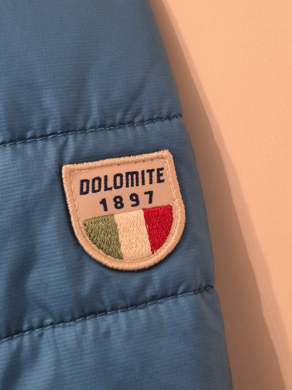 Dolomite 1897 Men's Lightweight Padded Jacket L Blue Synthetic Good