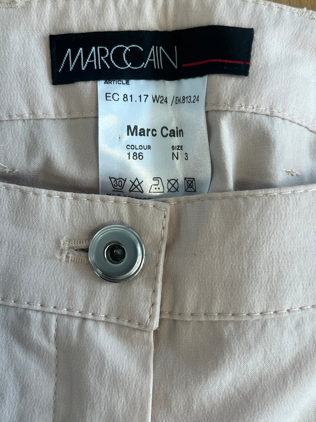Marc Cain Chino Pants N3 (EU 38) | Light Pink | Cotton Blend | Very Good