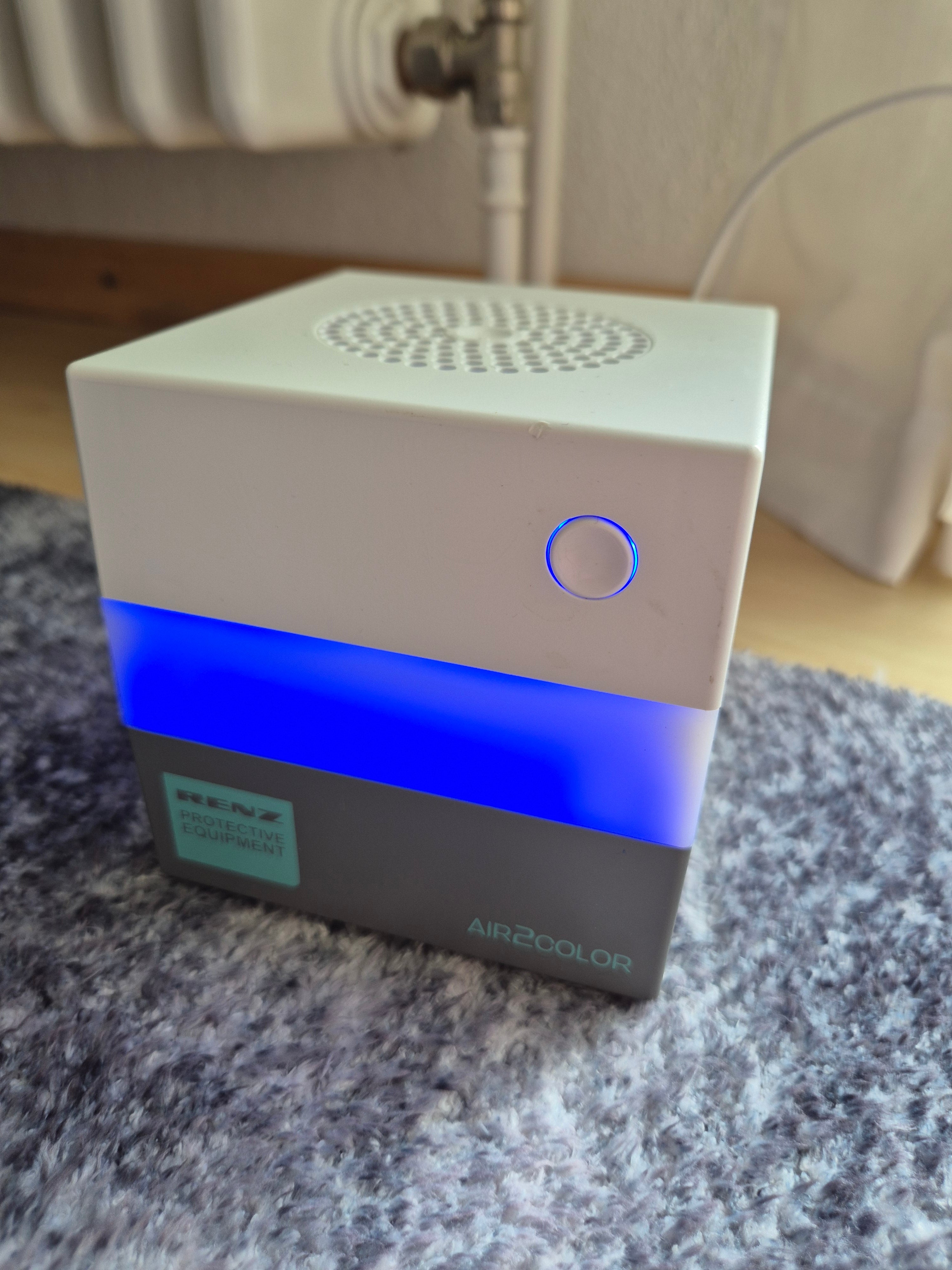 RENZ AIR2COLOR CO₂ Monitor, Kompakt, Weiß/Grau, Sehr guter Zustand
