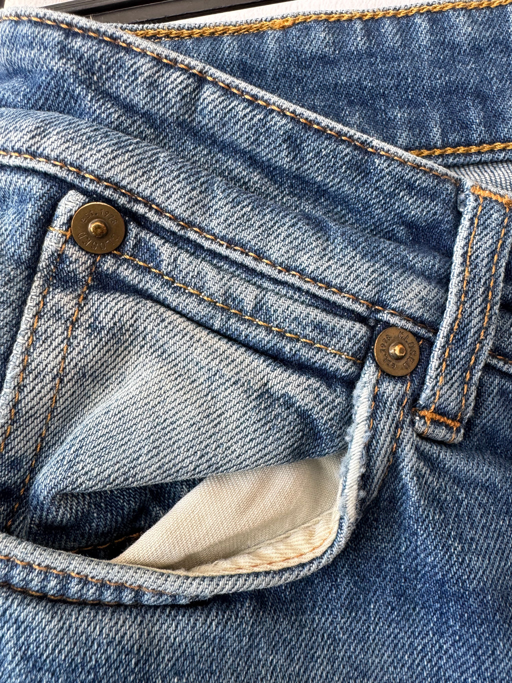 CLOSED “Unity Slim” Jeans W29 Blau – Made in Italy, guter Zustand
