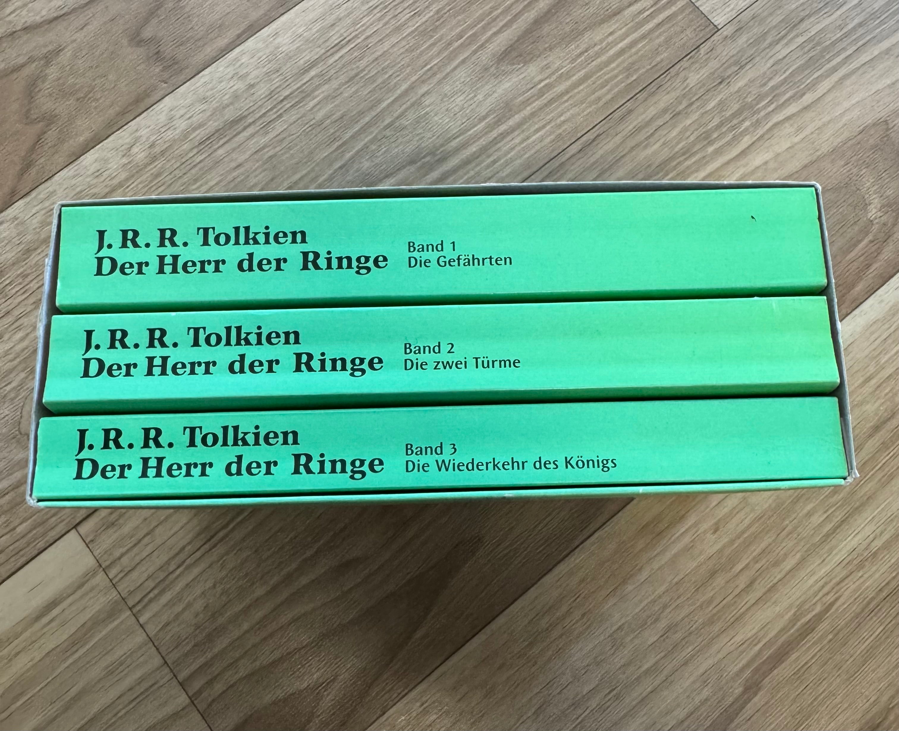 Der Herr der Ringe – 3-Bände Boxset (Klett-Cotta, Krege Übersetzung, sehr gut)