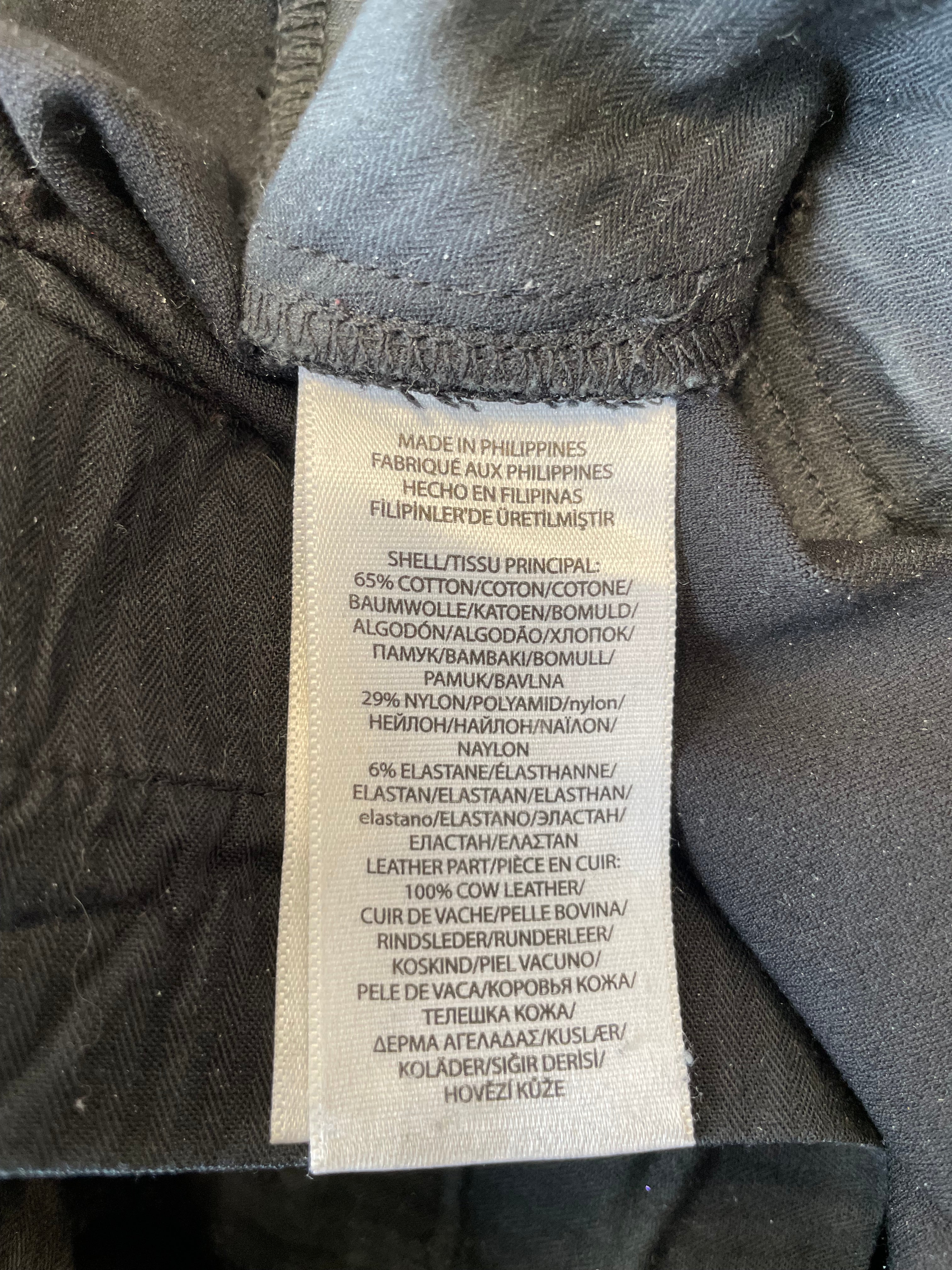 Polo Ralph Lauren Damen Hose Schwarz Gr. 4 Woll-Seide Sehr Gut
