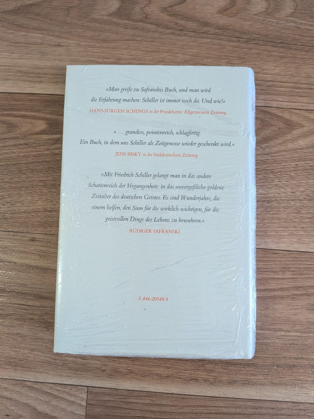 Neu & OVP! Rüdiger Safranski – Schiller oder Die Erfindung des Deutschen Idealismus, HC