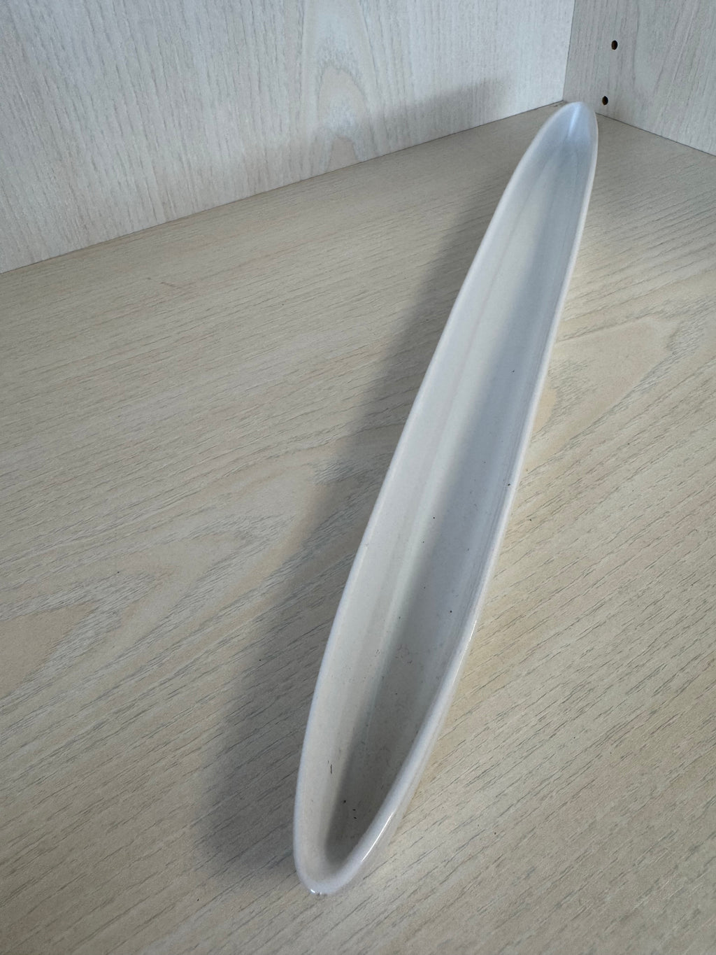 ASA Selection Servierplatte Porzellan Weiß 40 cm schlank – sehr guter Zustand