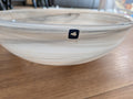 Leonardo „Alabastro“ Glasschale Ø ca. 30 cm, marmoriert, wie neu