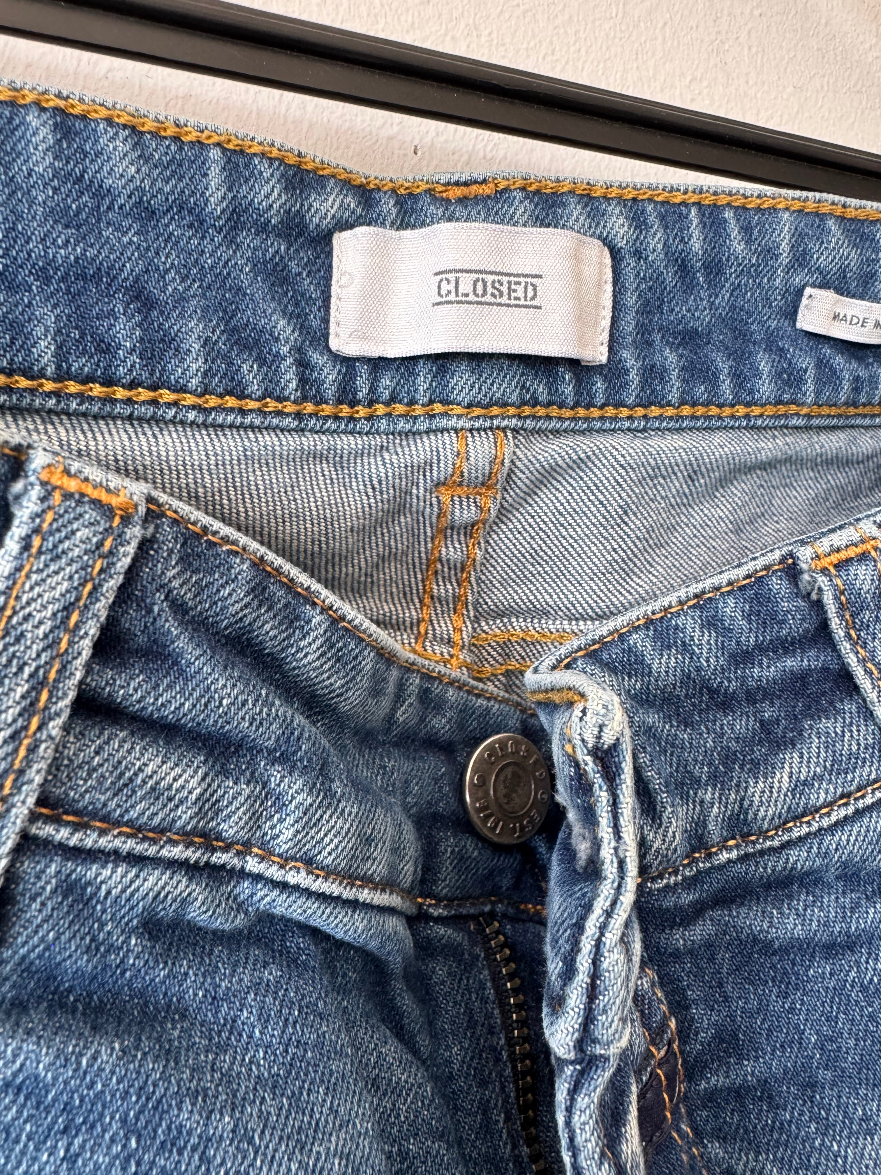CLOSED “Unity Slim” Jeans W29 Blau – Made in Italy, guter Zustand