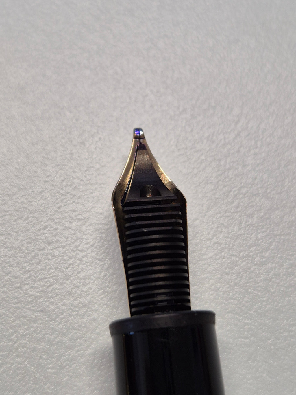 Montblanc Meisterstück 146 Füllfederhalter Schwarz Gold 14K Feder 14cm