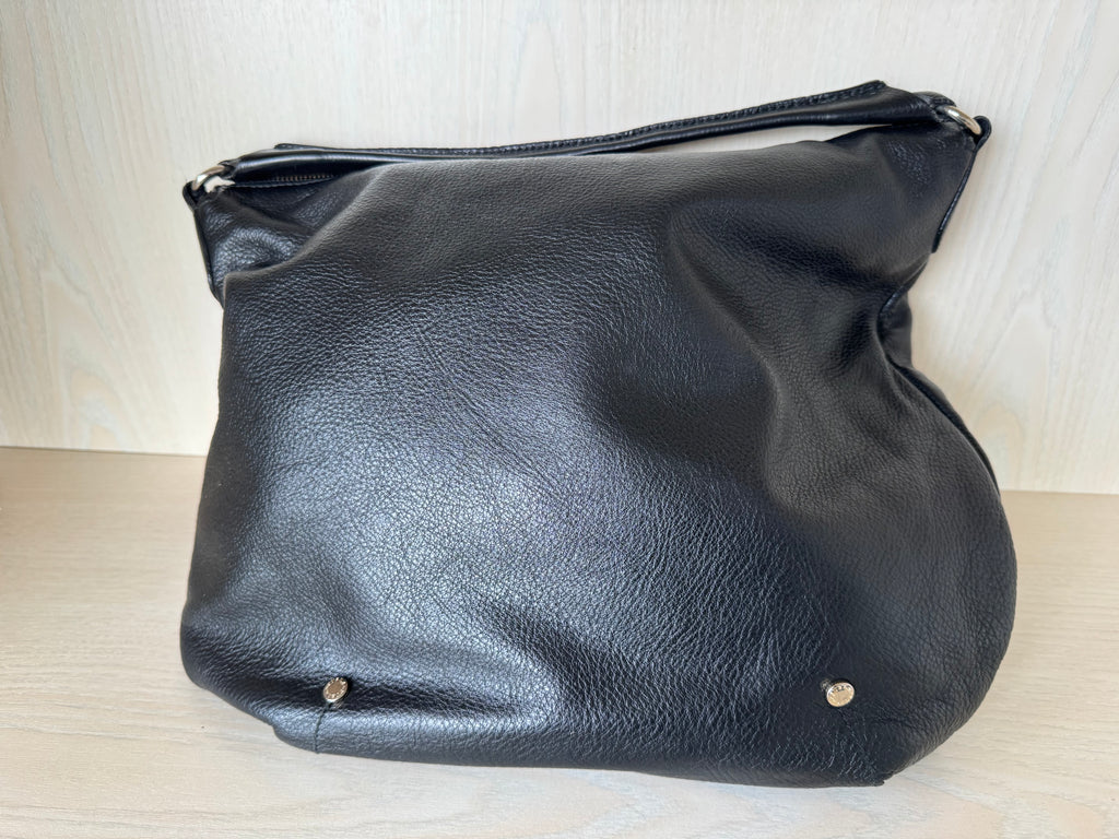 Furla Raffaella Leder Hobo Bag – Schwarz, Medium, sehr guter Zustand