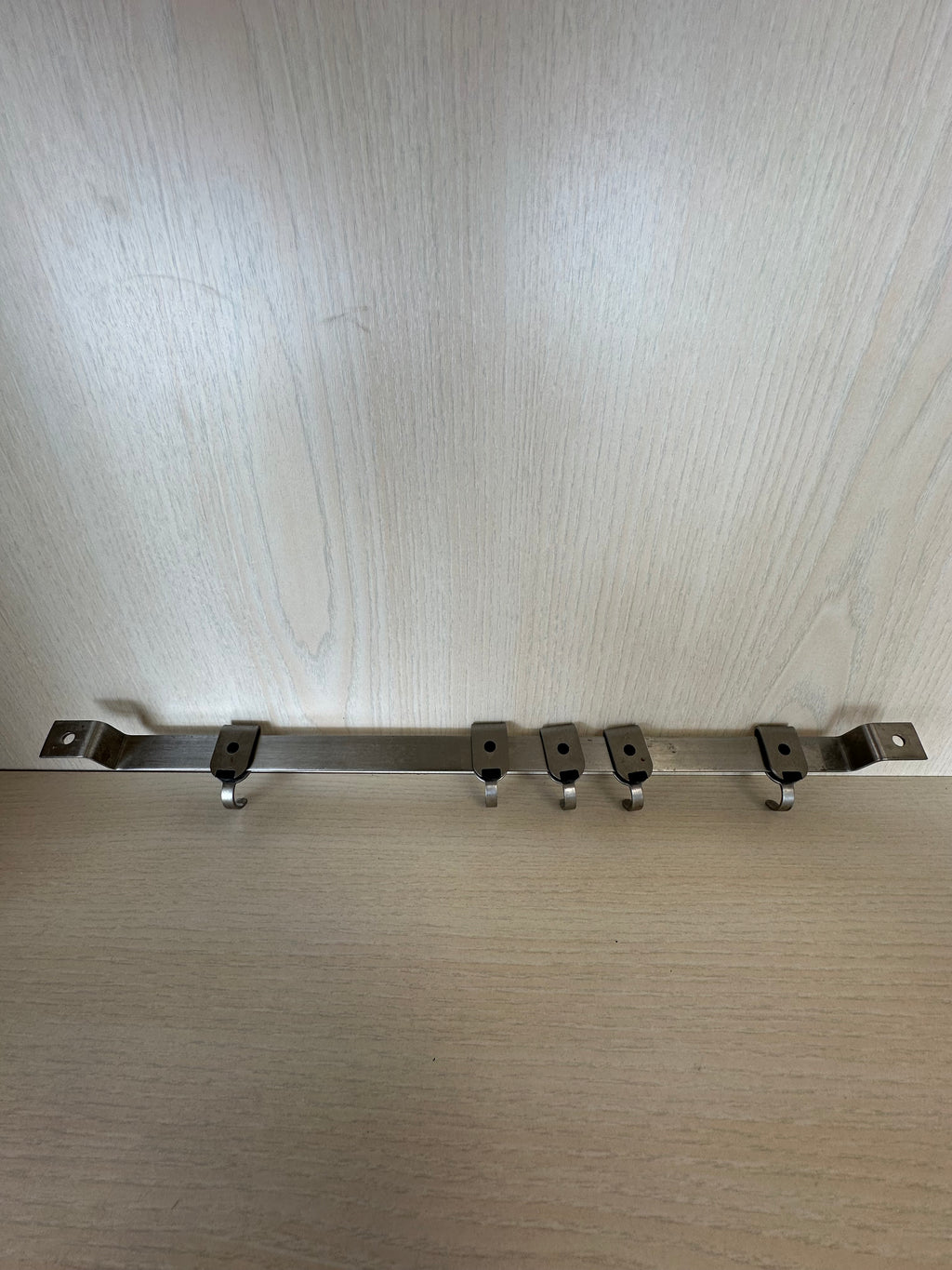 ZWILLING Hakenleiste Edelstahl 70cm, 6 Haken, Silber, Gebraucht