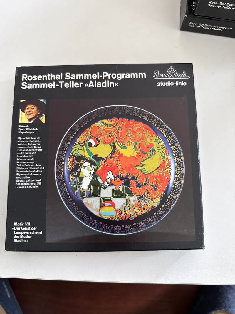 Rosenthal Studio-Line Aladin Sammlerteller Motiv VII, Porzellan, sehr gut