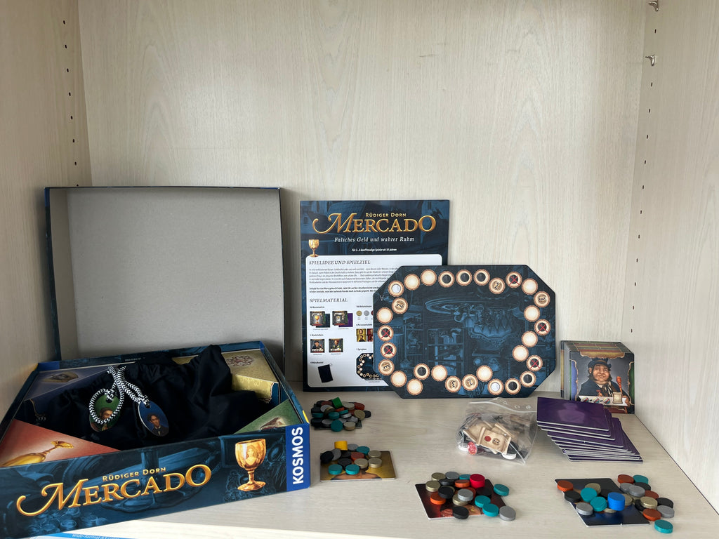 Kosmos Mercado Board Game, German Edition, Multicolor, Medium, Like New