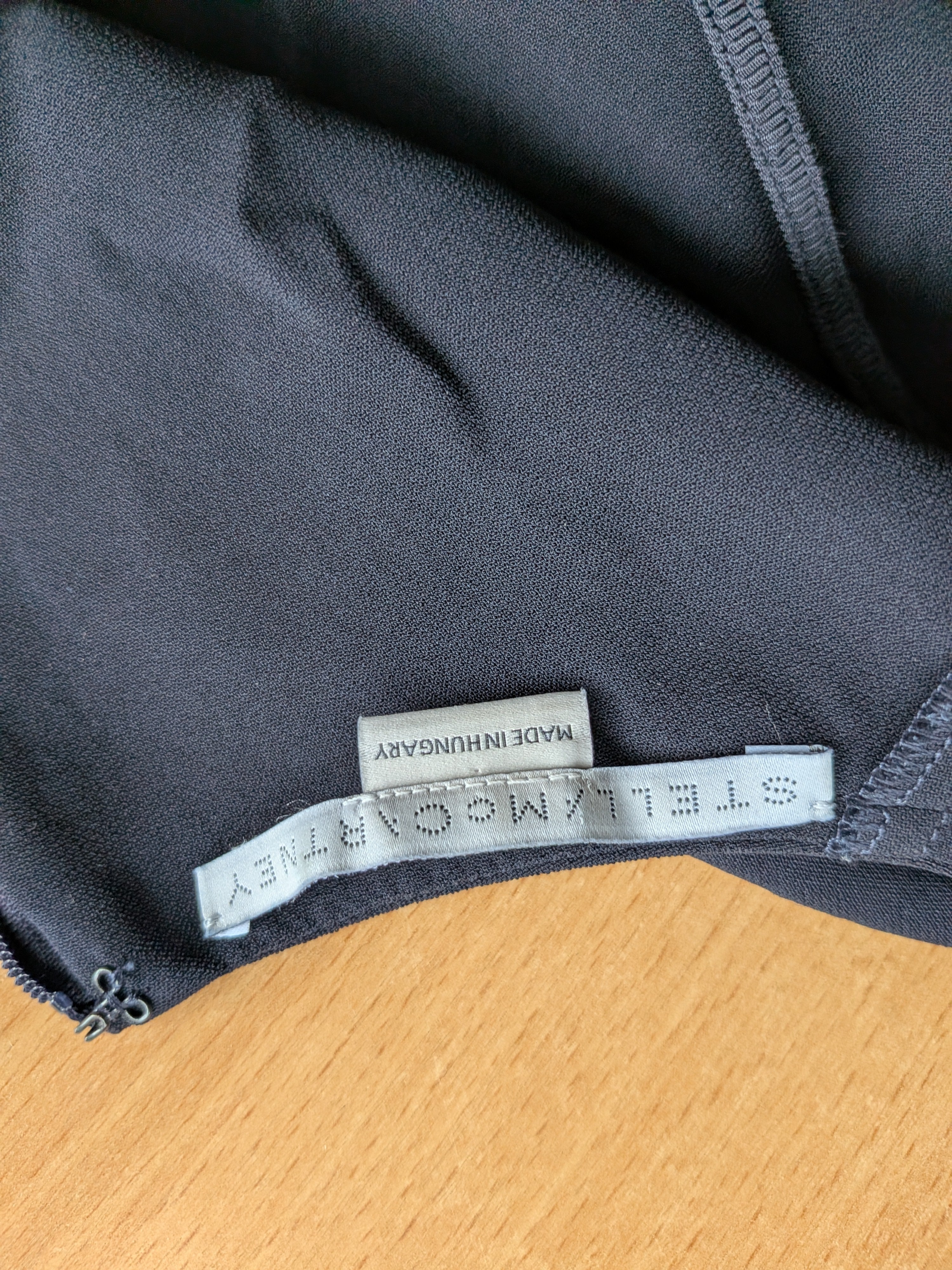 Stella McCartney Frill Hem Dark Blue Dress IT 38 – Very Good