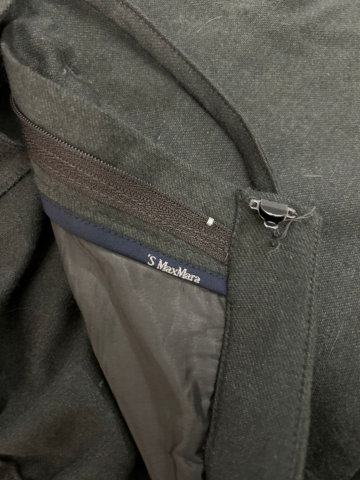 S MaxMara Easy Living Trousers | Size 40 | Forest Green | Good Condition