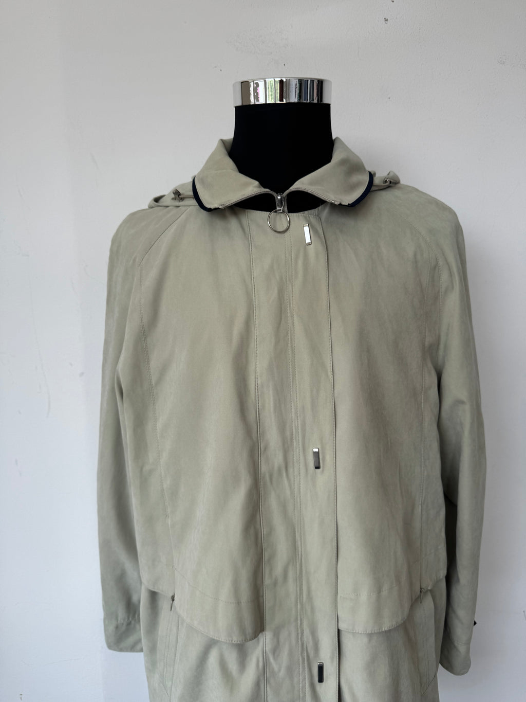 Junge Exclusive Damen Trenchcoat Beige EU 44 Sehr Gut