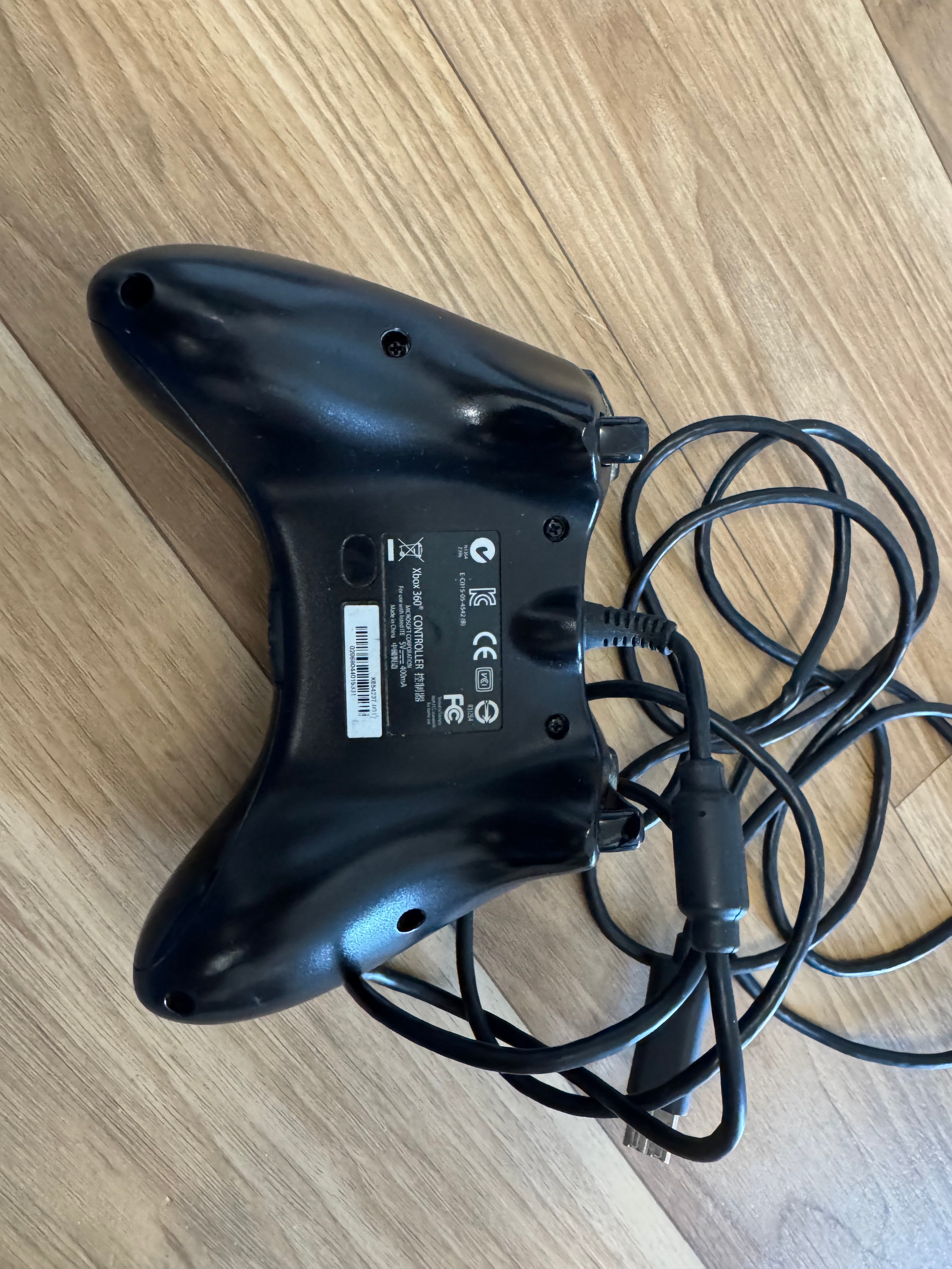 Microsoft Xbox Original Wired Controller – Schwarz, USB, Modell 1409, Gut