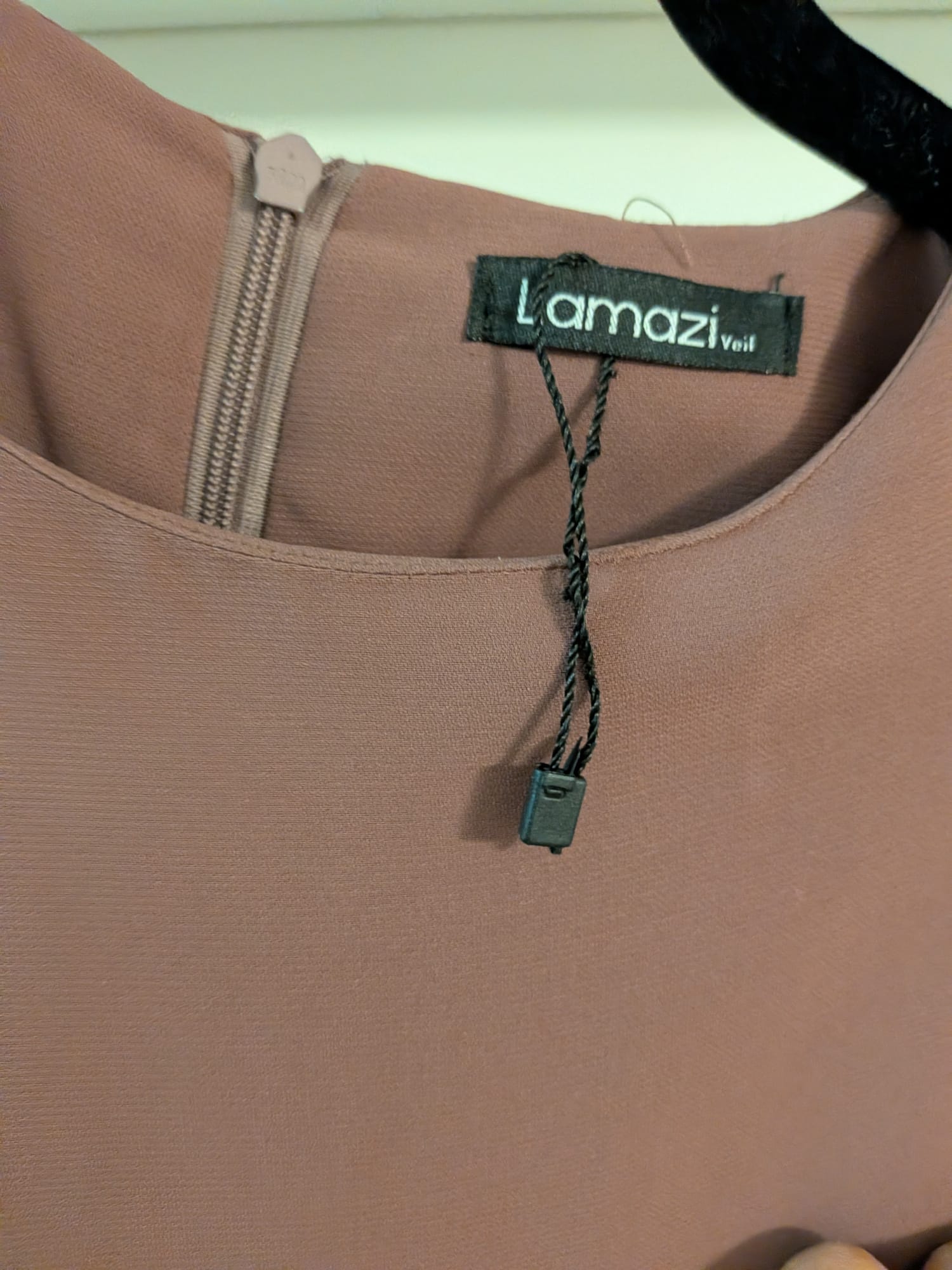 Lamazi Veil Midikleid, dunkelrosa, Gr. M – sehr guter Zustand