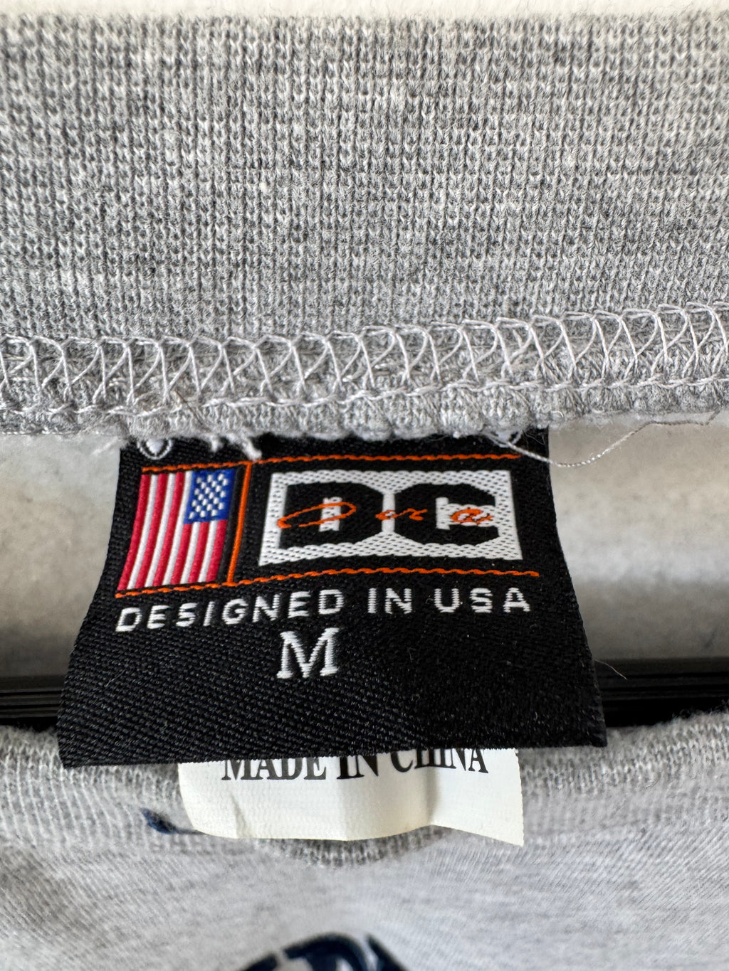 Washington DC Grauer Crewneck Sweatshirt – Größe M, Neu