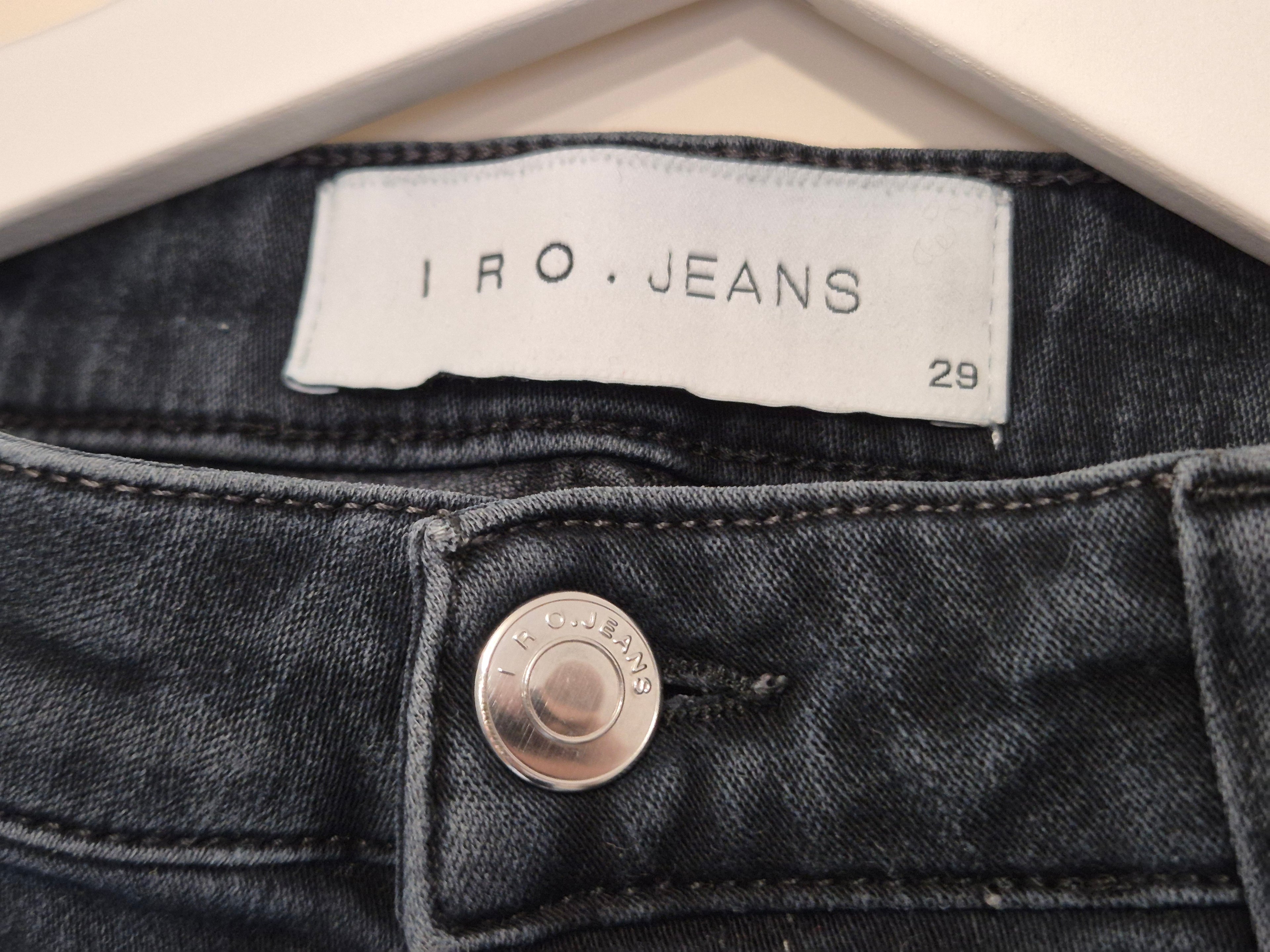 IRO Jeans Fitté Damen, Größe 29, Schwarz, Zustand Gut