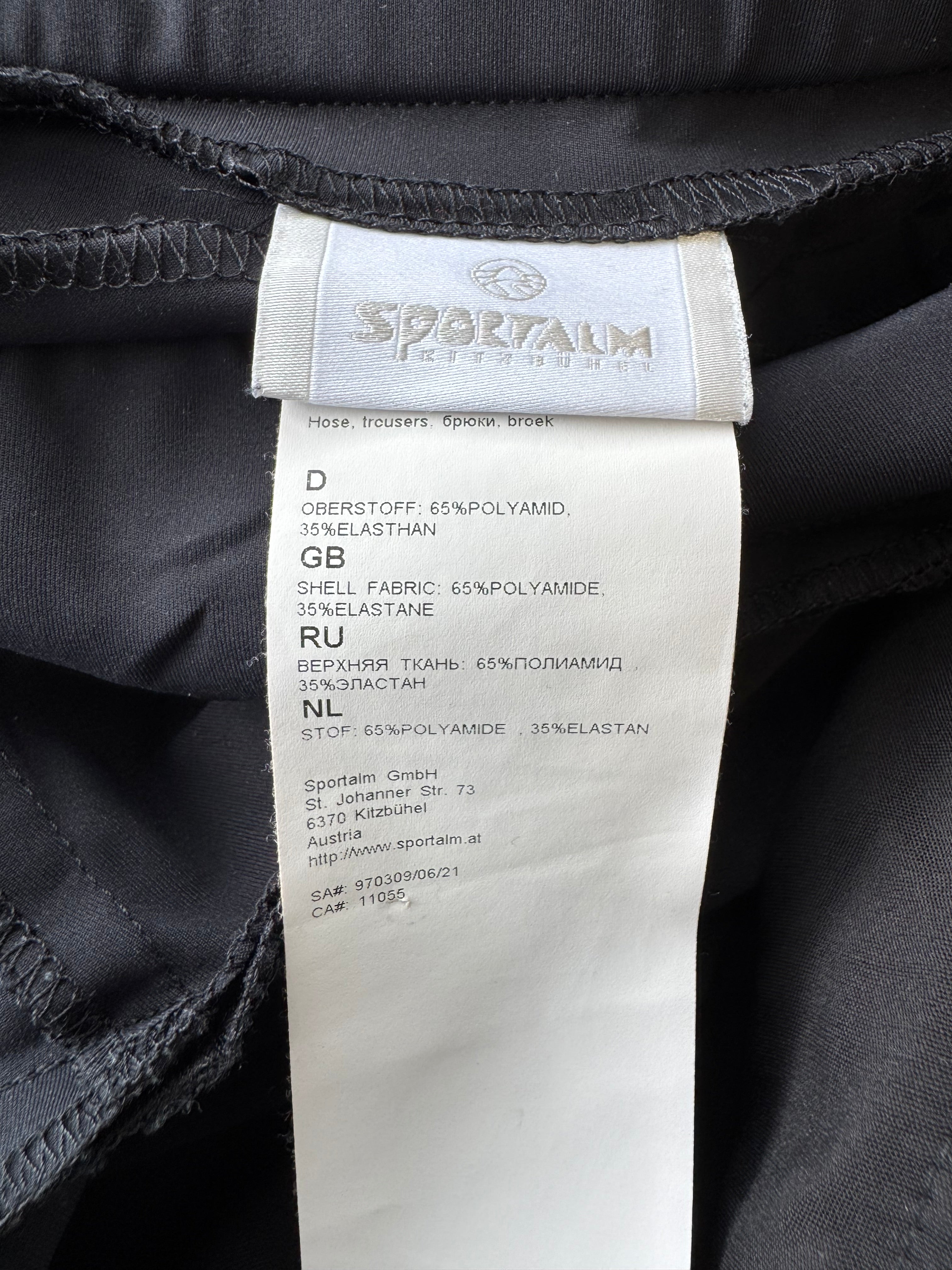 Sportalm Kitzbühel Damen Softshell Skihose EU 44 | Schwarz | Wie Neu