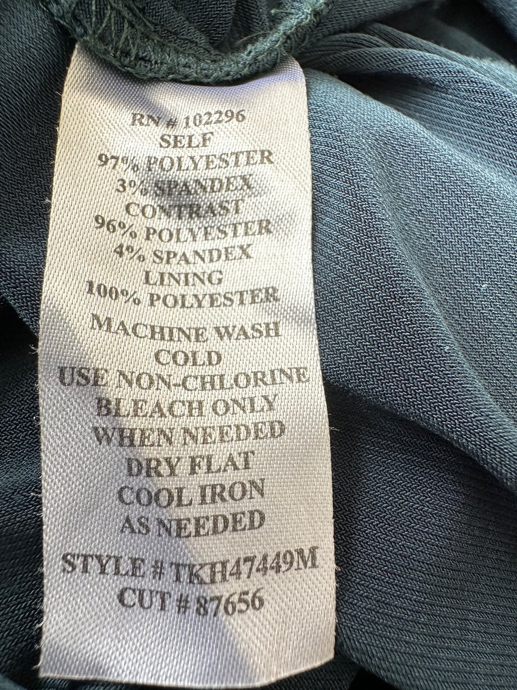 Elegant Navy Connected Apparel Cocktail Dress, Size 10, Good Condition